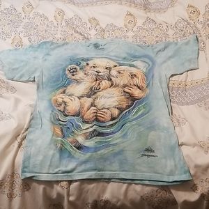 Tie Die Shirt with Otters